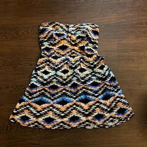 Snap Women’s Strapless Minidress